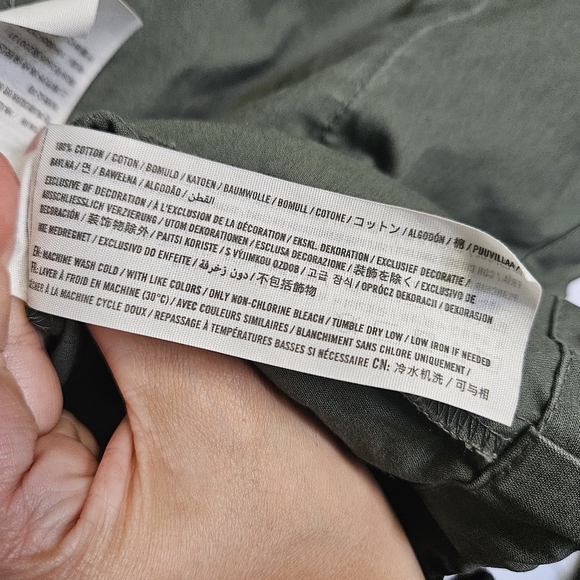 Abercrombie & Fitch women's long green jacket - Picture 4 of 10